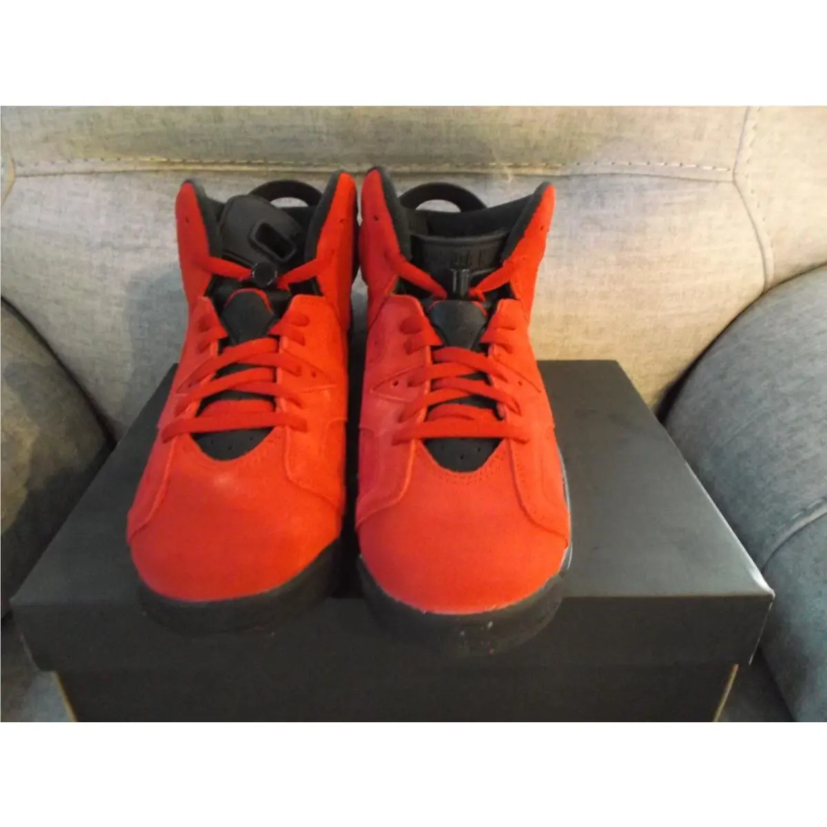 Nike shoes - Air Jordan 6 - Air - 384665-600 - Red (UPC: 196604416757) 3