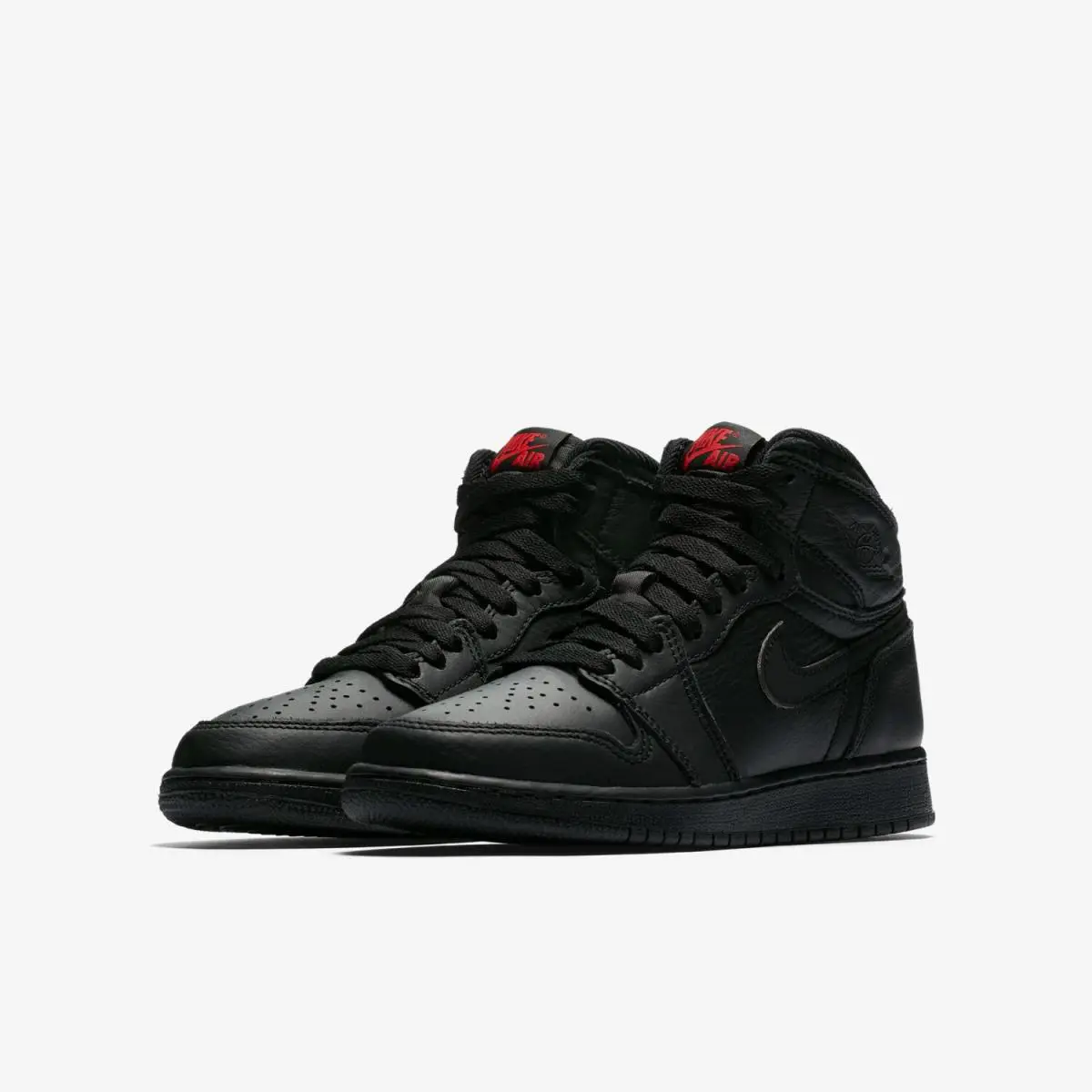 Nike shoes - Air Jordan 1 - Air - Black (UPC: 886060440044) 1