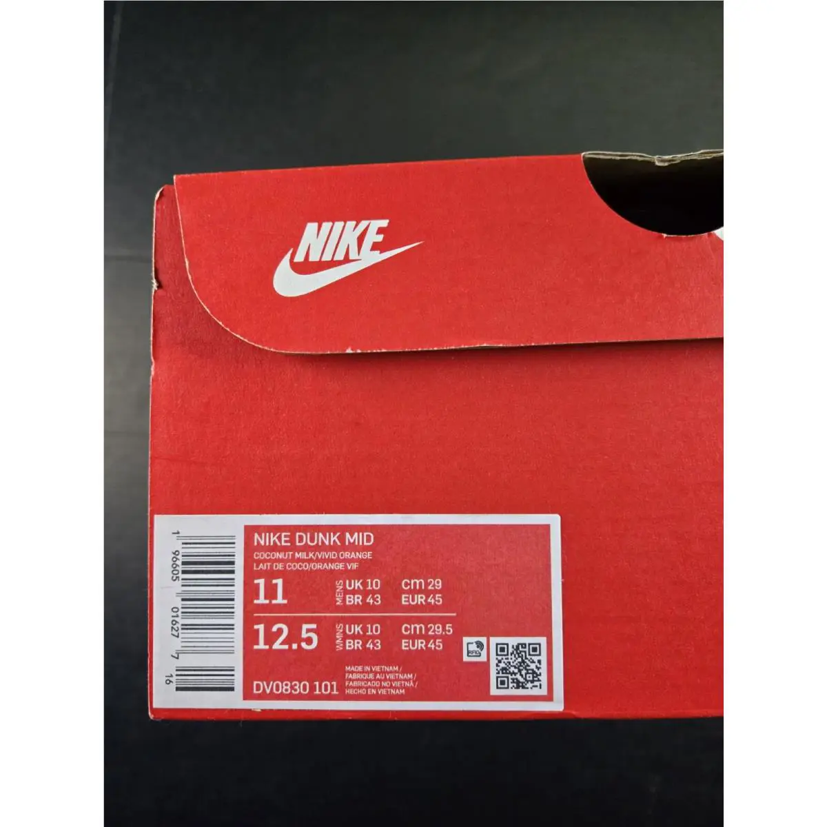 Nike shoes - Nike Dunk - Dunk - DV0830-101 - Ivory 0
