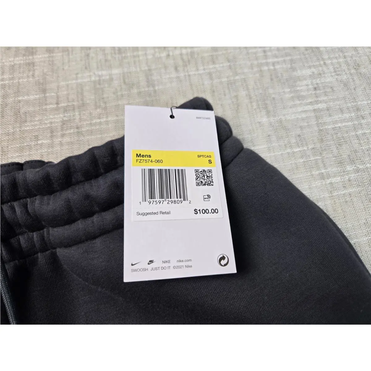 Nike clothing - Nike Tech Fleece Reimagined - Tech Fleece Reimagined - FZ7574-060 - Dark Gray Anthracite 8