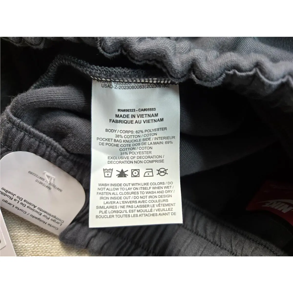 Nike clothing - Nike Tech Fleece Reimagined - Tech Fleece Reimagined - FZ7574-060 - Dark Gray Anthracite 11