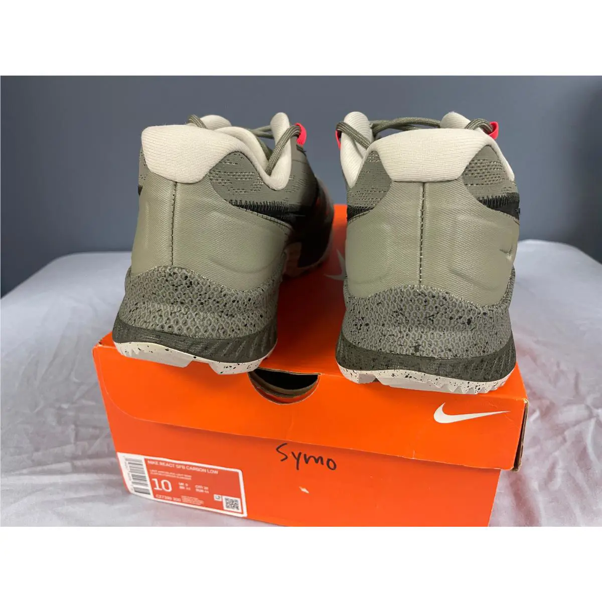 Nike shoes - Nike React SFB - React SFB - Green (UPC: 195241340982) 2