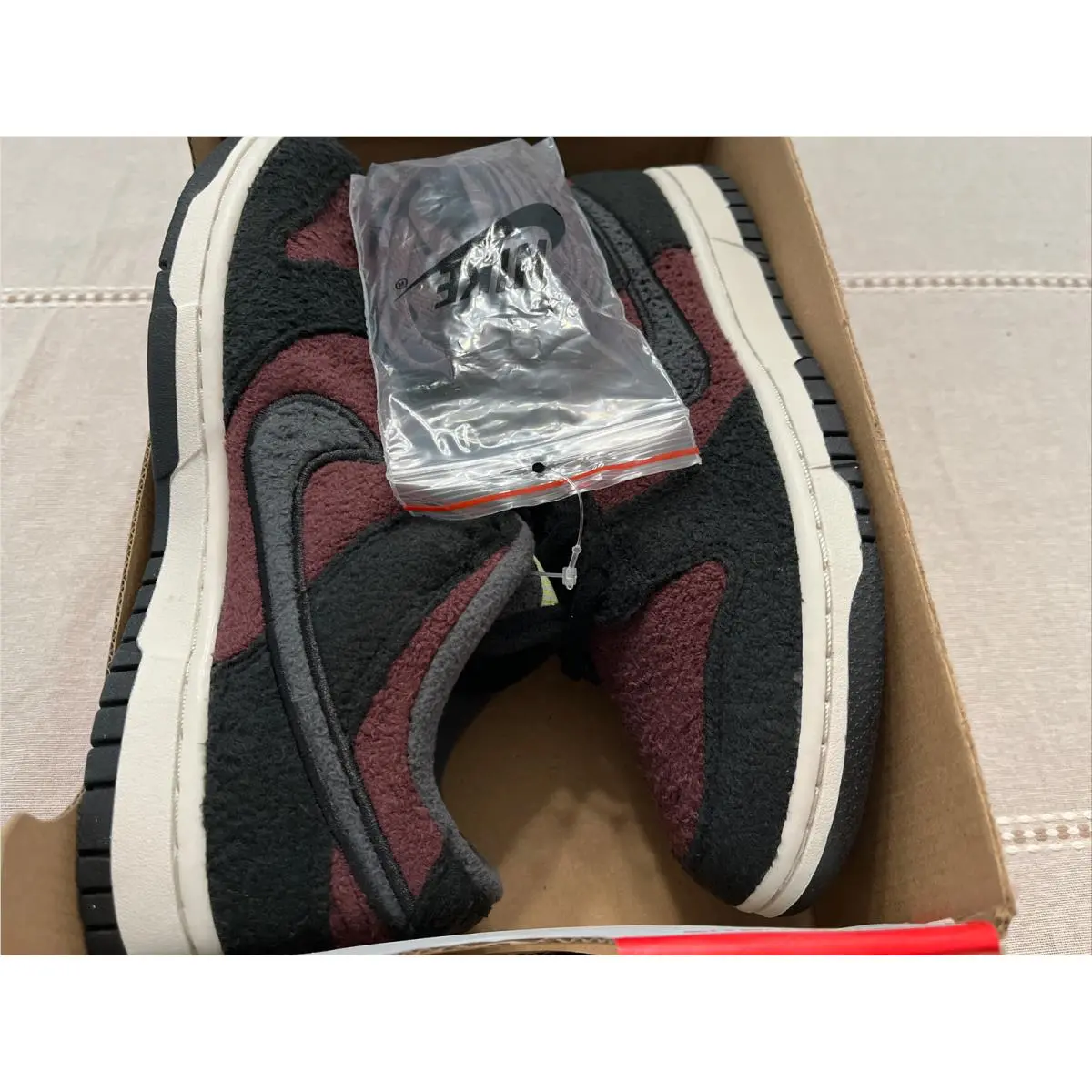 Nike shoes - Nike Dunk Low - Dunk Low - DQ7579-600 - Burgundy Crush/Black/White 11