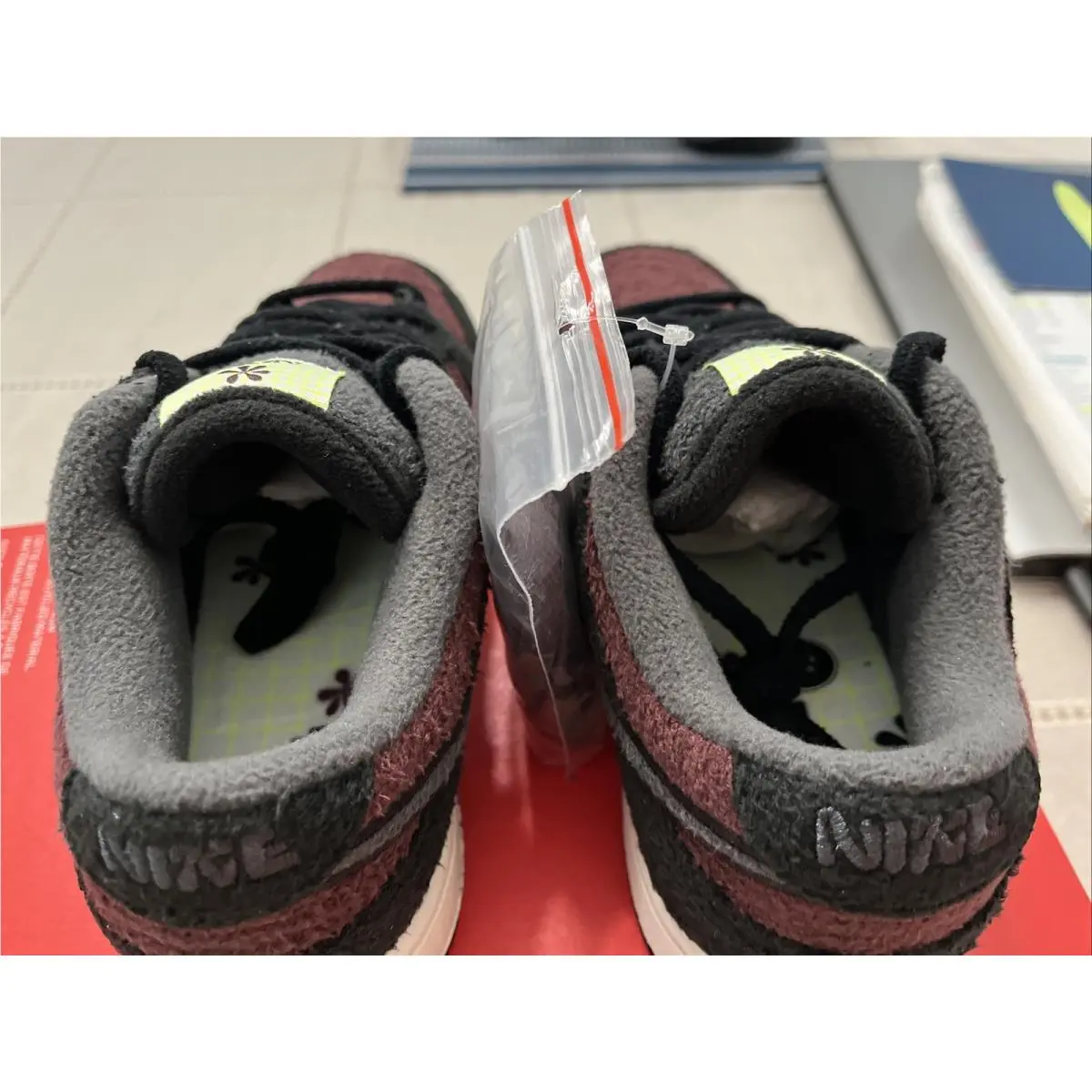 Nike shoes - Nike Dunk Low - Dunk Low - DQ7579-600 - Burgundy Crush/Black/White 7