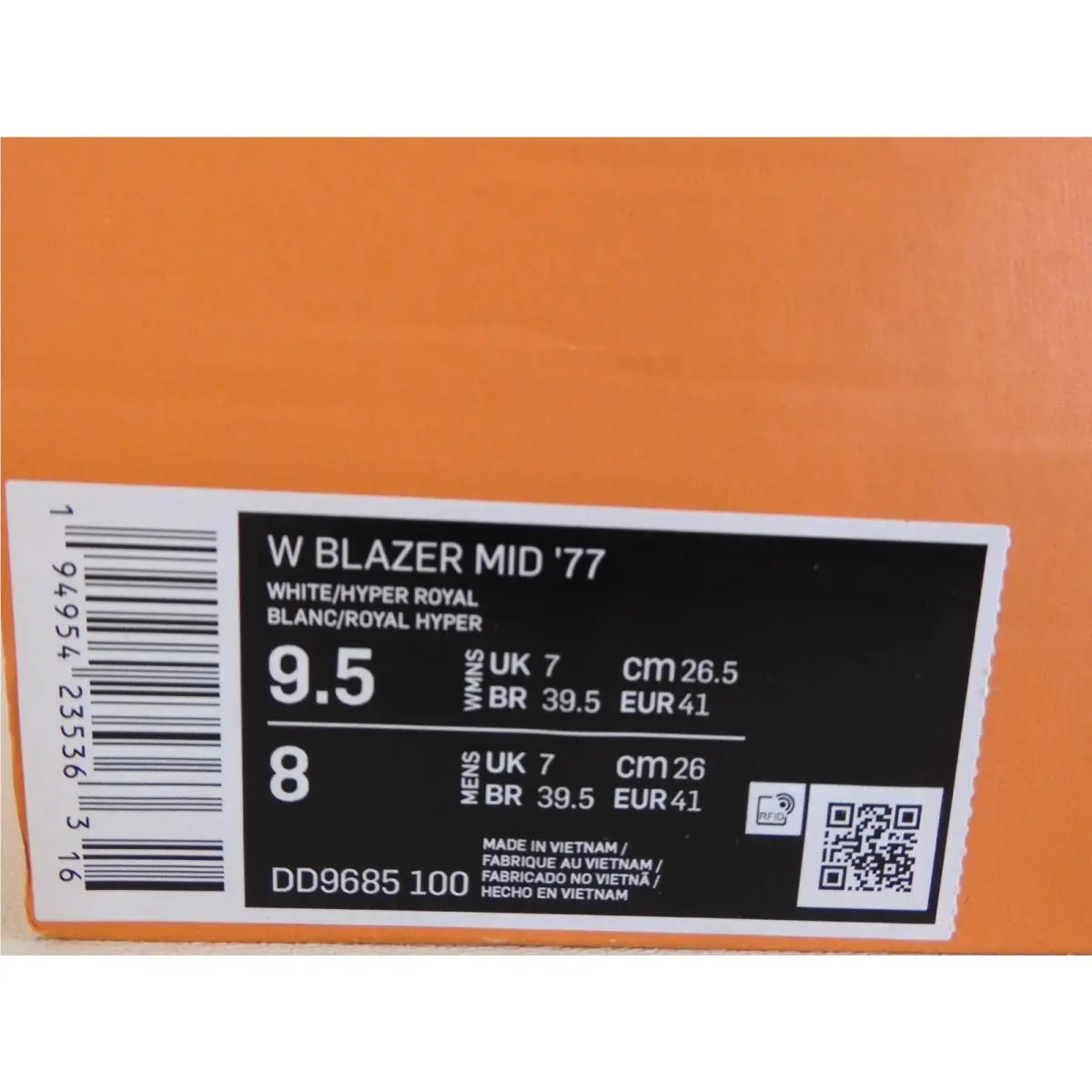Nike shoes - Nike Blazer 77 - Blazer - White (UPC: 194954235363) 3