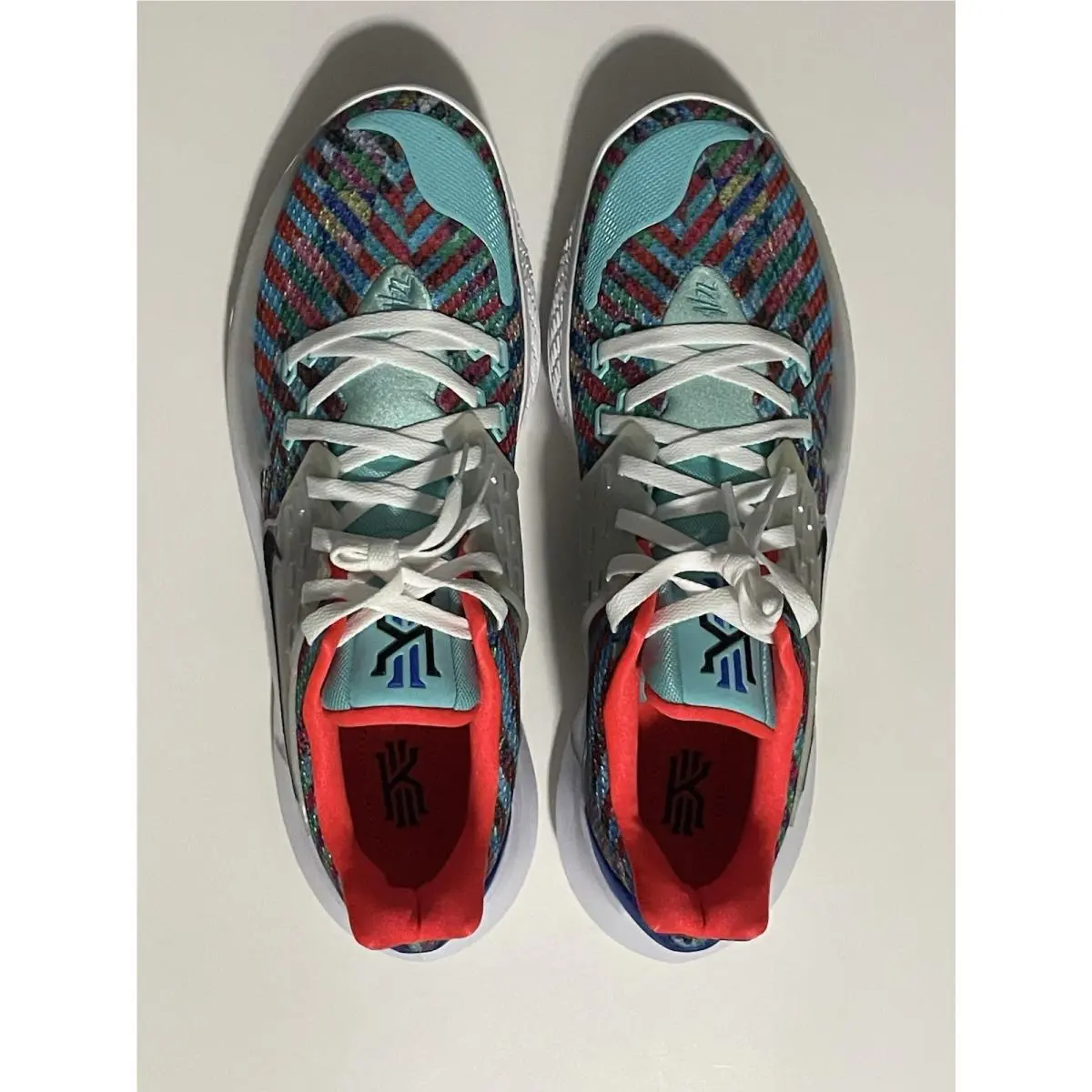 Nike shoes - Nike Kyrie Low 2 - Kyrie Low - AV6337-400 - Light Aqua/Black-White (UPC: 0193151637109) 2