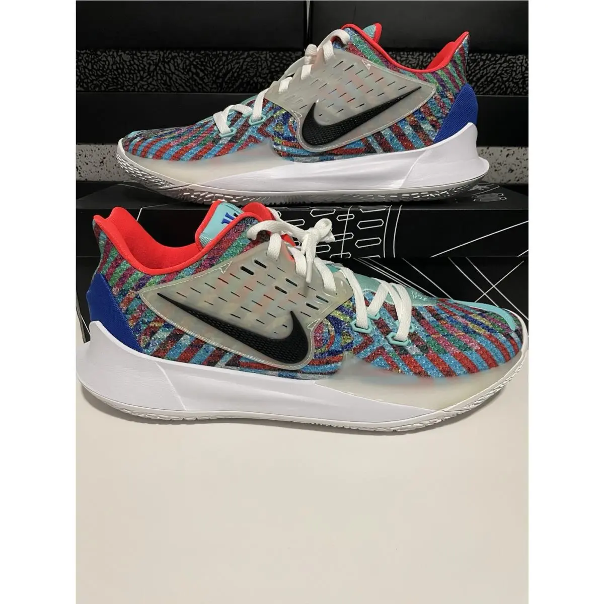 Nike Kyrie Low 2 “multi-color” AV6337-400 Mens Size 16 Basketball Shoes Rare