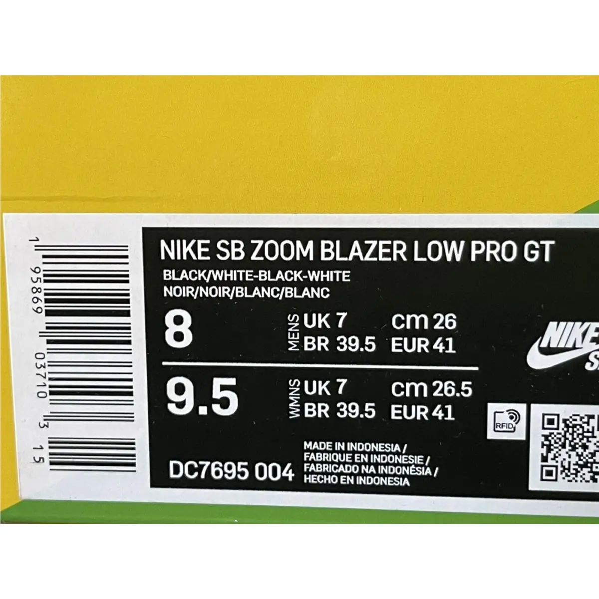Nike shoes - Nike Blazer - Blazer - DC7695-004 - Black (UPC: 0195869037103) 7
