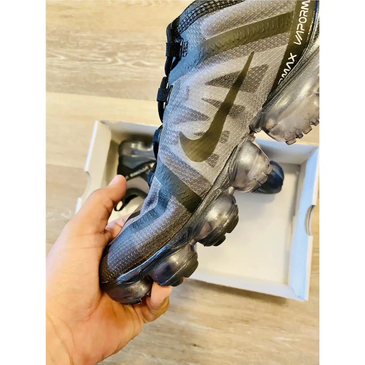 Nike shoes - Nike Air Vapormax 2019 - Air Vapormax - AR6632-002 - Ghost Black (UPC: 886736209111) 2