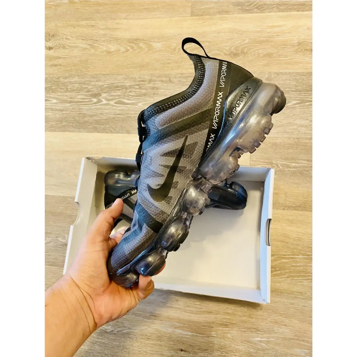 Nike shoes - Nike Air Vapormax 2019 - Air Vapormax - AR6632-002 - Ghost Black (UPC: 886736209111) 3