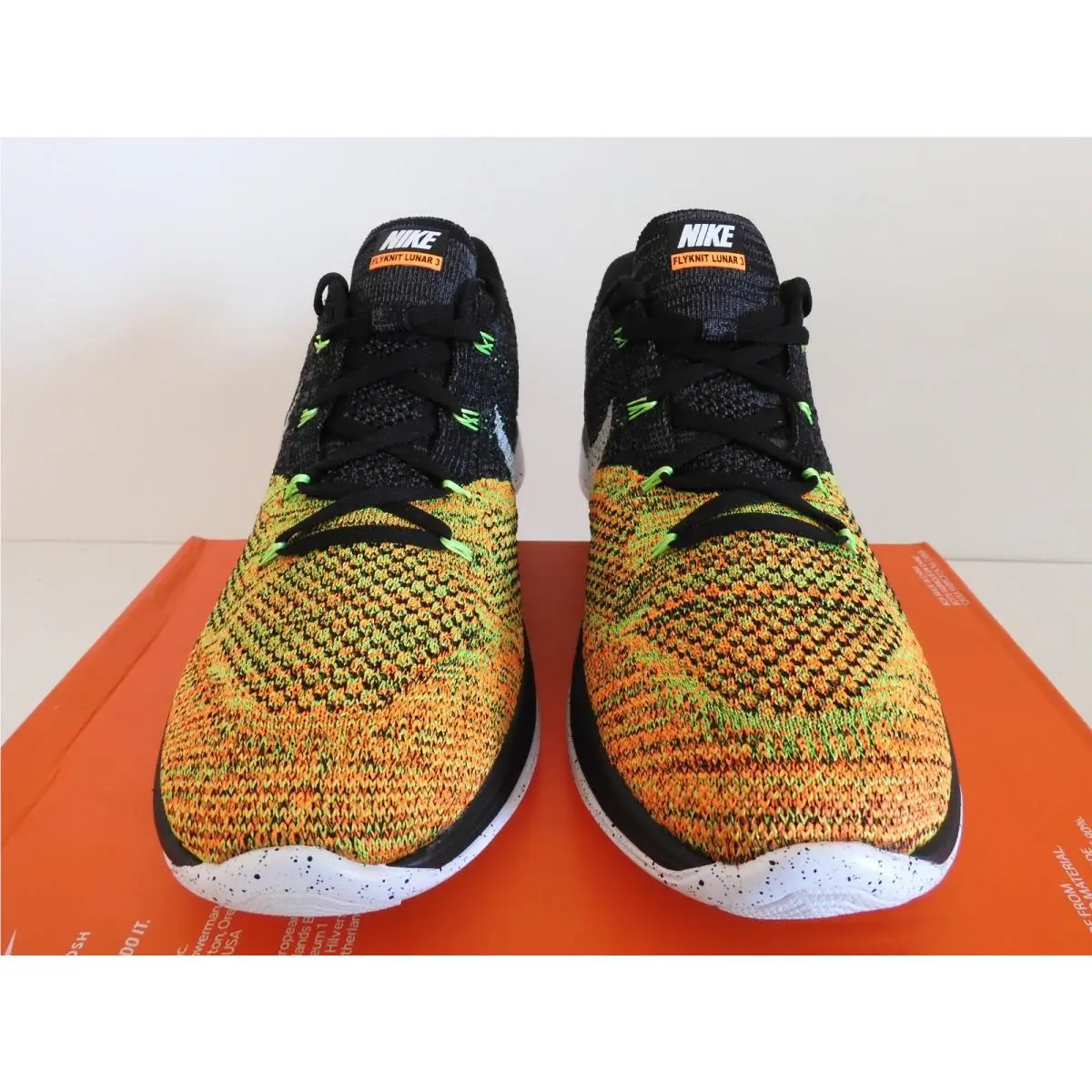 Nike shoes - Nike Flyknit Lunar - Flyknit Lunar - Black (UPC: 091204457462) 1