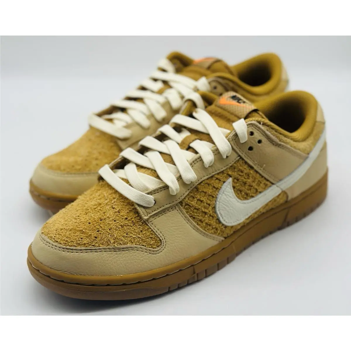 Nike Dunk Low Retro Waffle Wheat Coconut Sesame FZ4041-744 Men’s Size 9.5