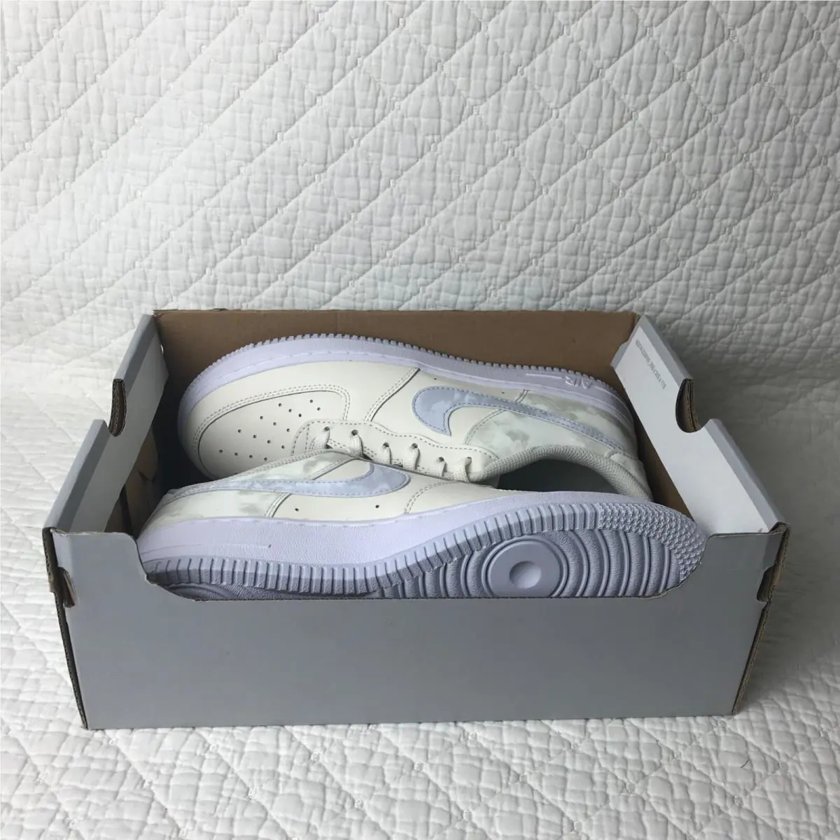 Nike shoes - Nike Air Force 1 GS - CT3839-110 - pale Ivory /Football Grey 9