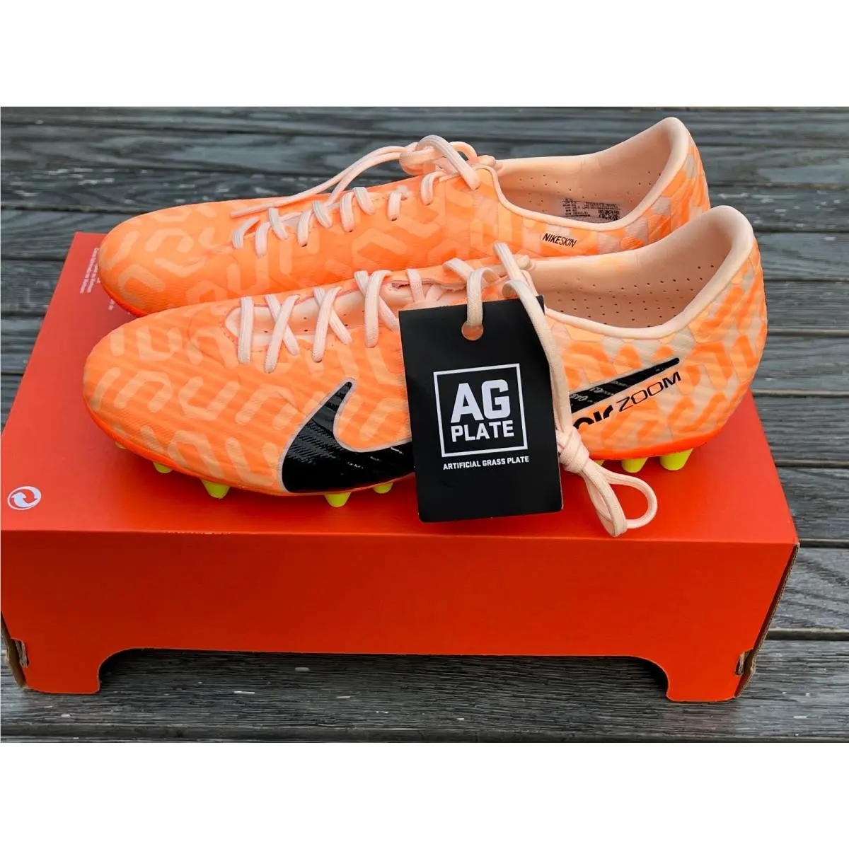 Nike shoes - Nike Zoom Mercurial Vapor 15 Academy WC - dz3473-800 - GUAVA ICE/BLACK 9