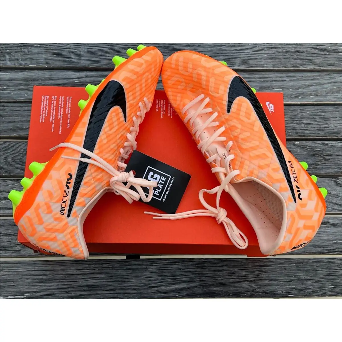 Nike shoes - Nike Zoom Mercurial Vapor 15 Academy WC - dz3473-800 - GUAVA ICE/BLACK 11