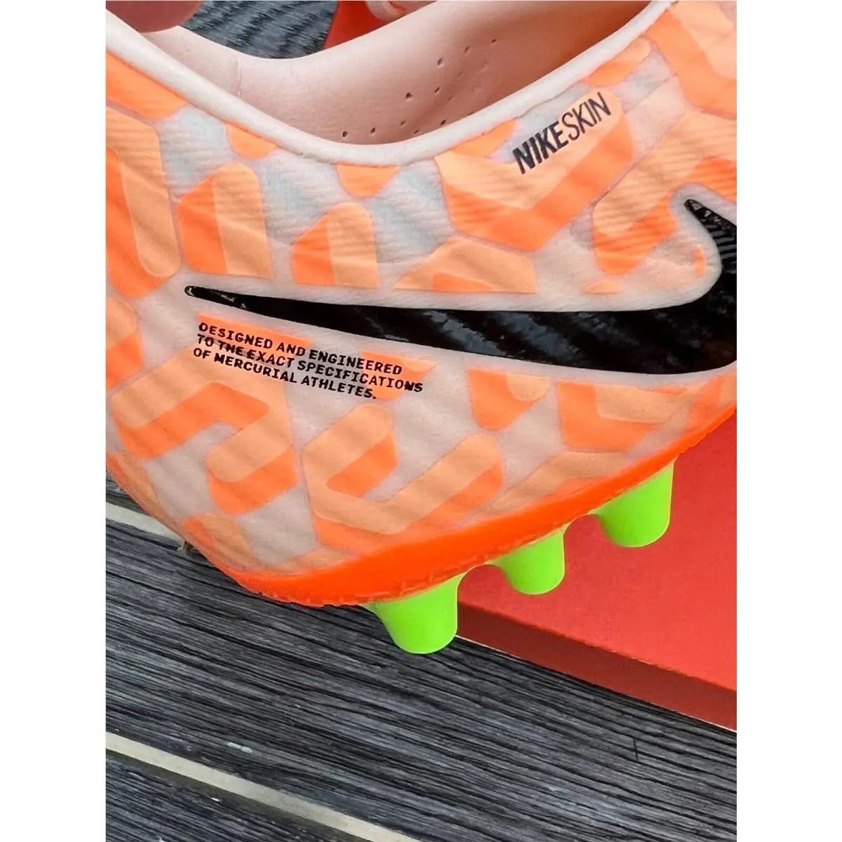 Nike shoes - Nike Zoom Mercurial Vapor 15 Academy WC - dz3473-800 - GUAVA ICE/BLACK 4