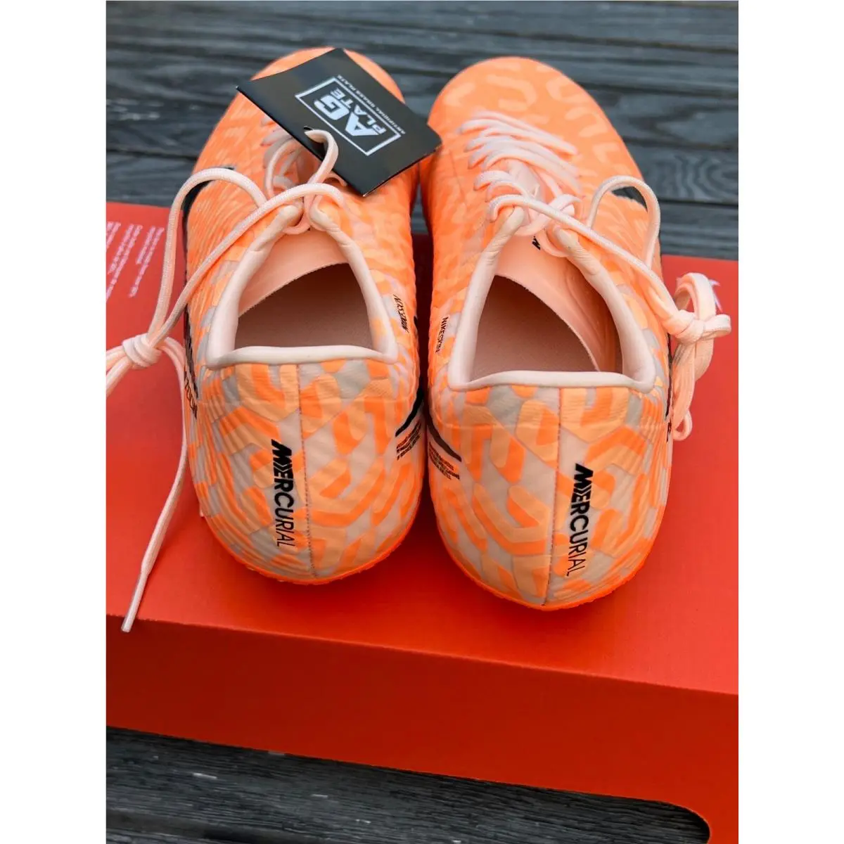 Nike shoes - Nike Zoom Mercurial Vapor 15 Academy WC - dz3473-800 - GUAVA ICE/BLACK 7