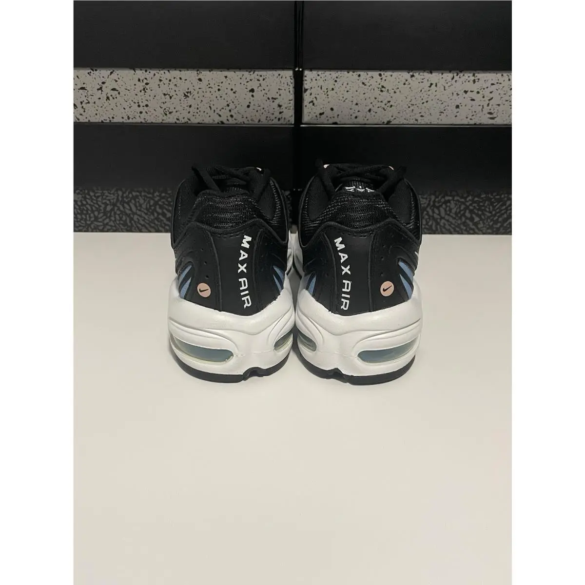 Nike shoes - Nike Air Max Tailwind IV - CJ7976-001 - Black/White-Coral Stardust (UPC: 0193151692849) 2