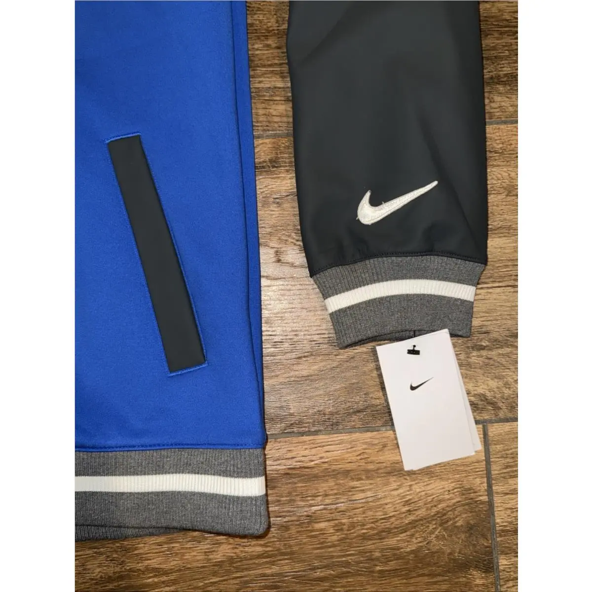 Nike clothing - Nike Team Letterman Jacket - Team Letterman Jacket - DJ5971-341 DJ5971493 - Blue (UPC: 195868446357) 0