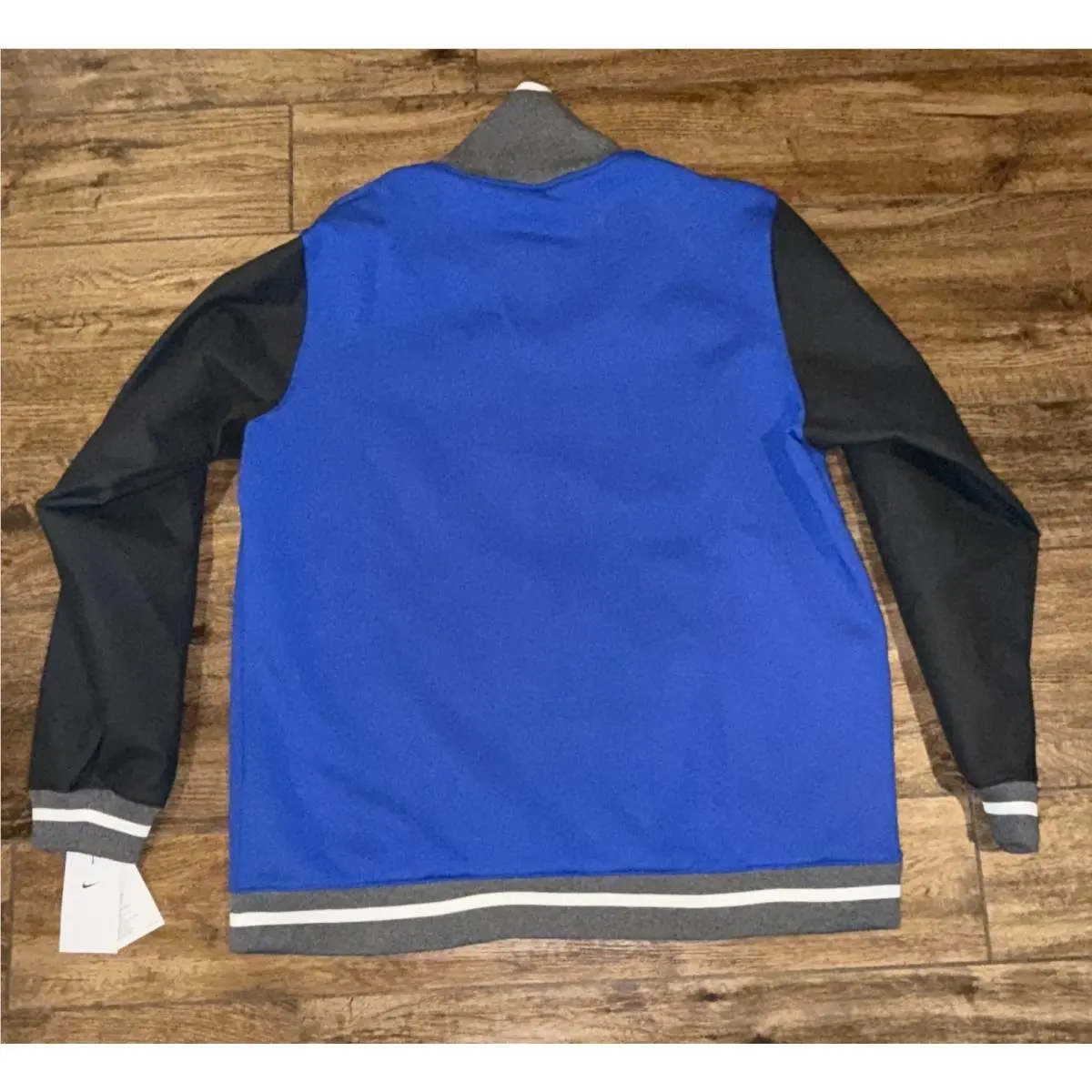 Nike clothing - Nike Team Letterman Jacket - Team Letterman Jacket - DJ5971-341 DJ5971493 - Blue (UPC: 195868446357) 4