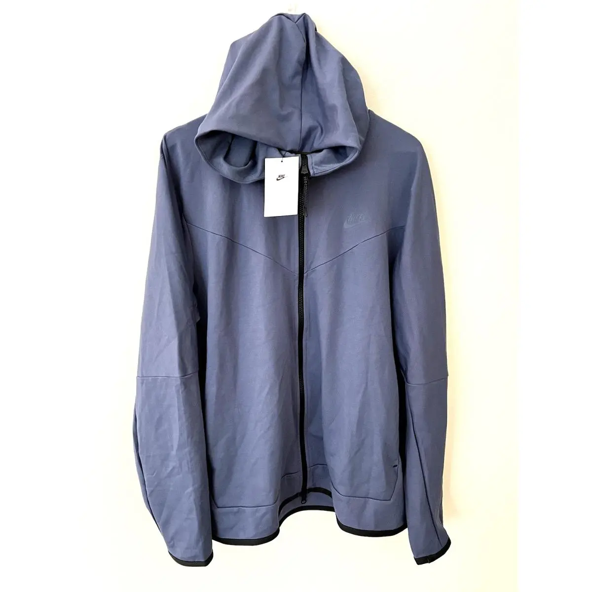 Nike Tech Fleece Lightweight Full Zip Hoodie Men`s L Diffused Blue DX0822-491