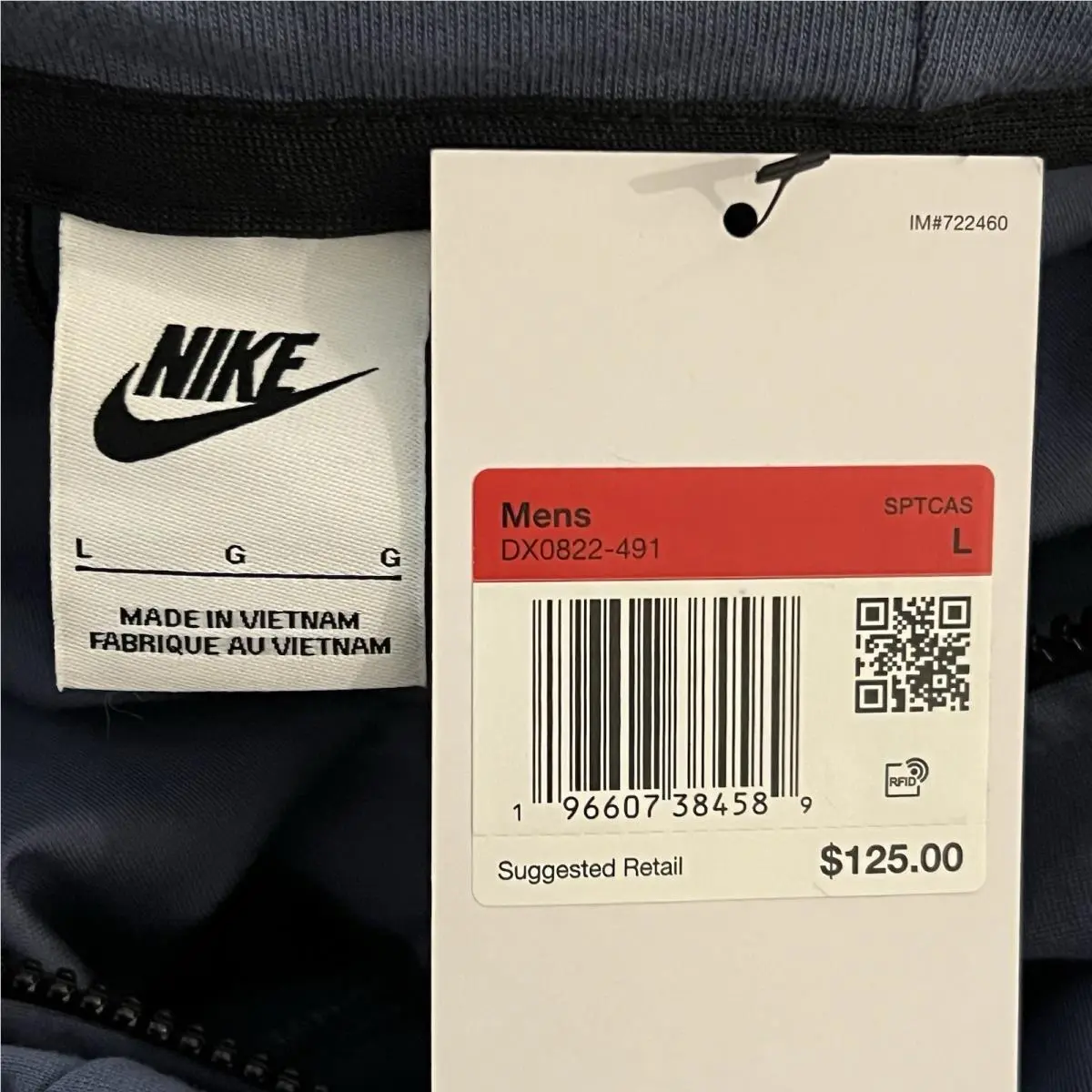 Nike clothing - DX0822-491 - DX0822-491 - Blue (UPC: 196607384589) 5