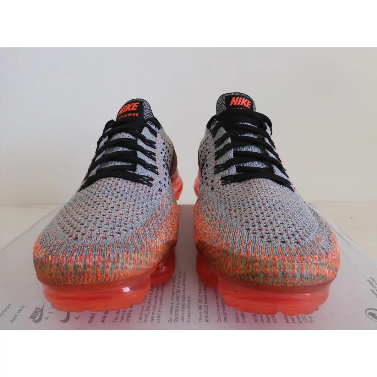 Nike shoes - Nike Air VaporMax Flyknit - Air VaporMax Flyknit - 849557-026 - Grey (UPC: 685068777486) 1