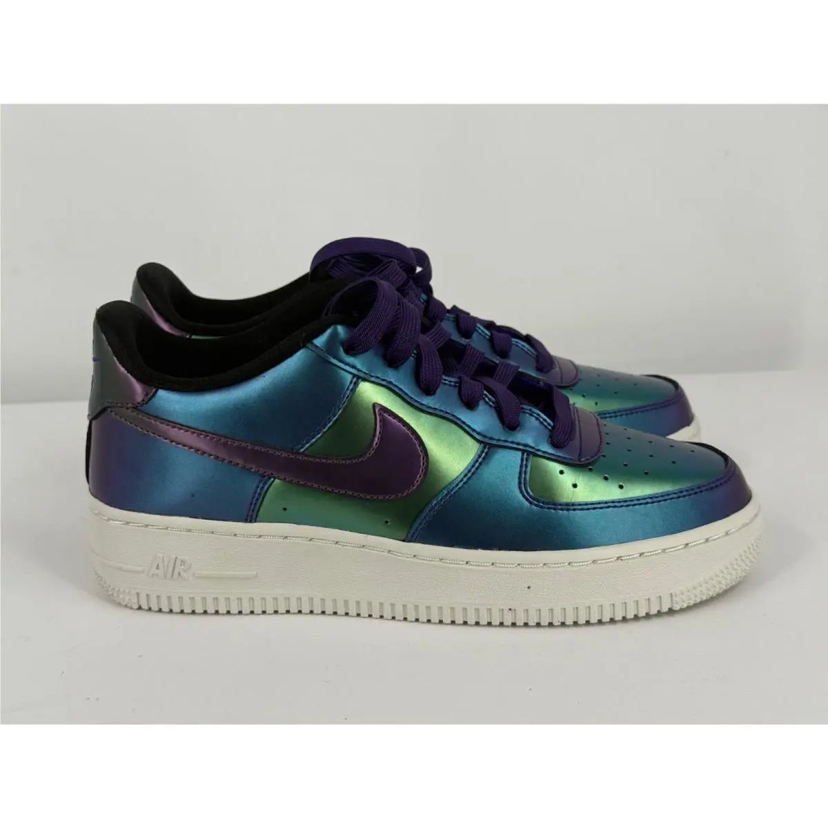 Nike shoes - Nike Air Force 1 Low LV8 GS - Purple/Green 8