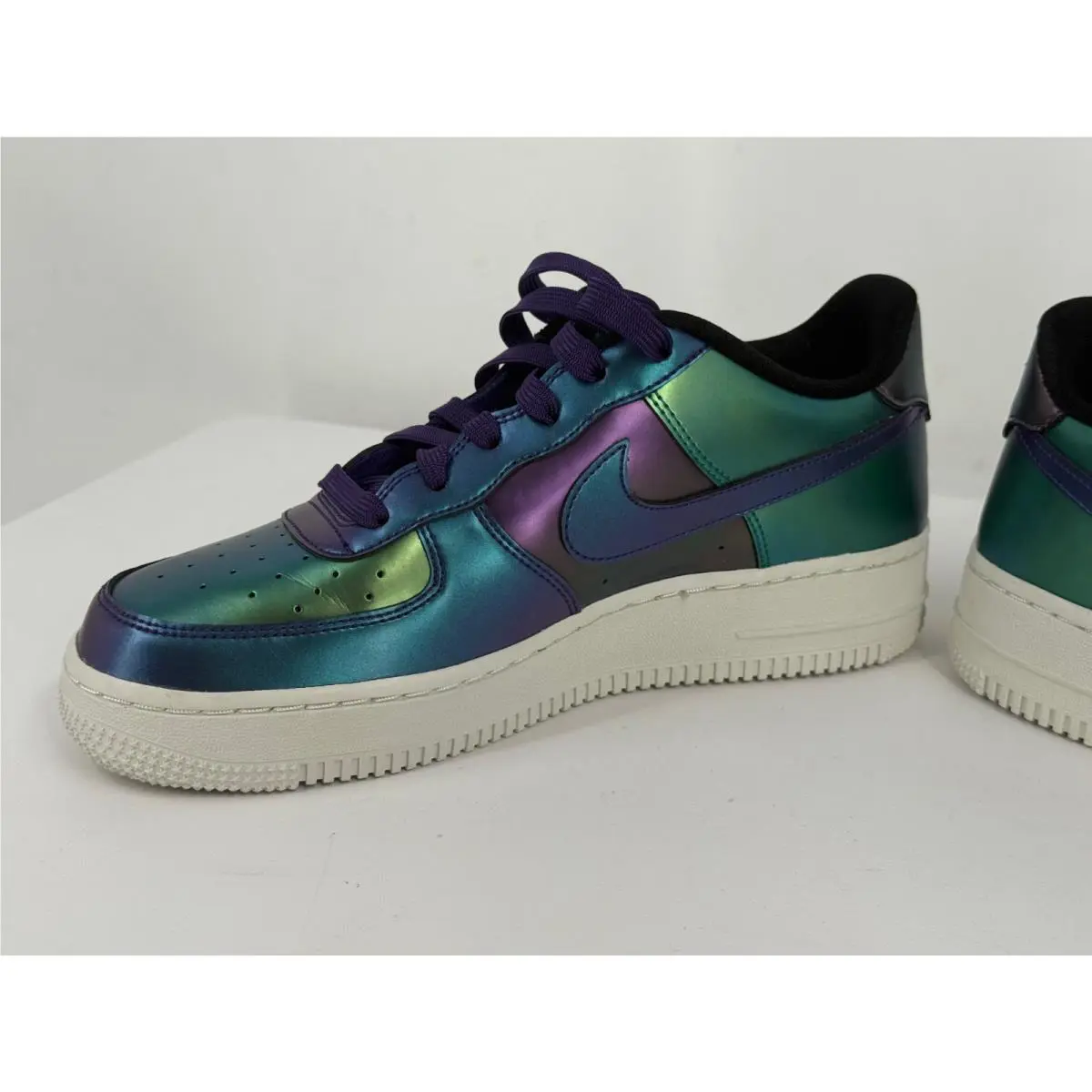 Nike shoes - Nike Air Force 1 Low LV8 GS - Purple/Green 11