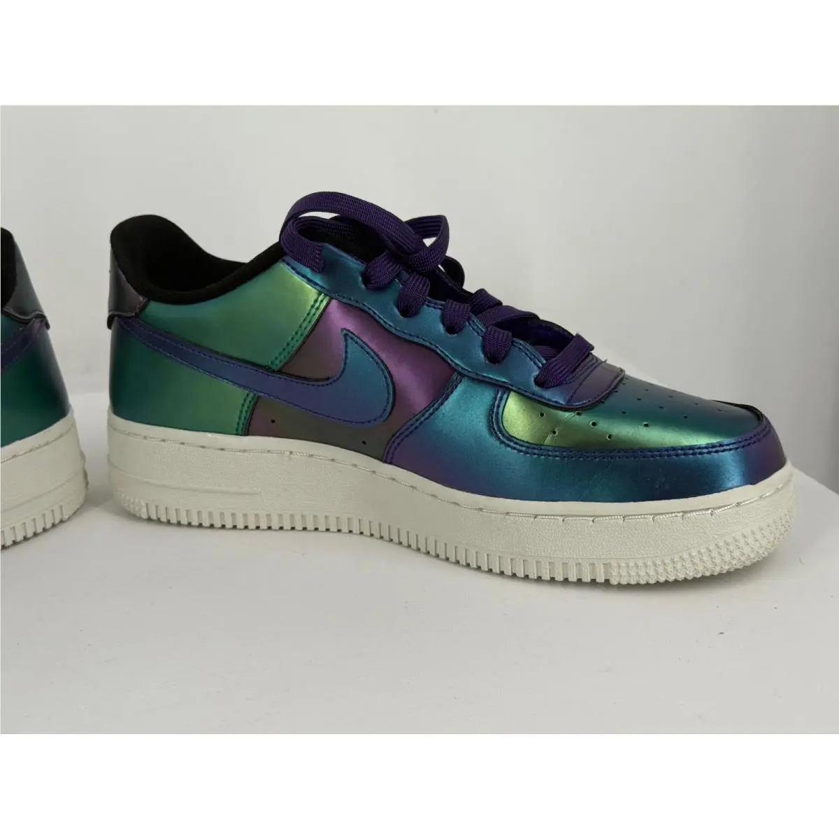 Nike shoes - Nike Air Force 1 Low LV8 GS - Purple/Green 12