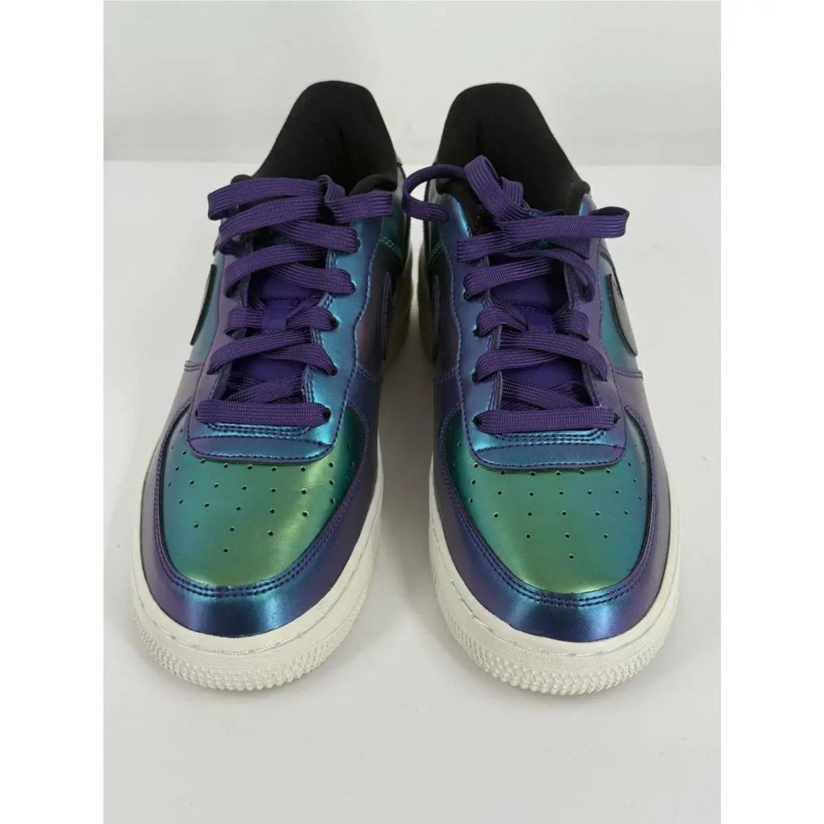 Nike shoes - Nike Air Force 1 Low LV8 GS - Purple/Green 2