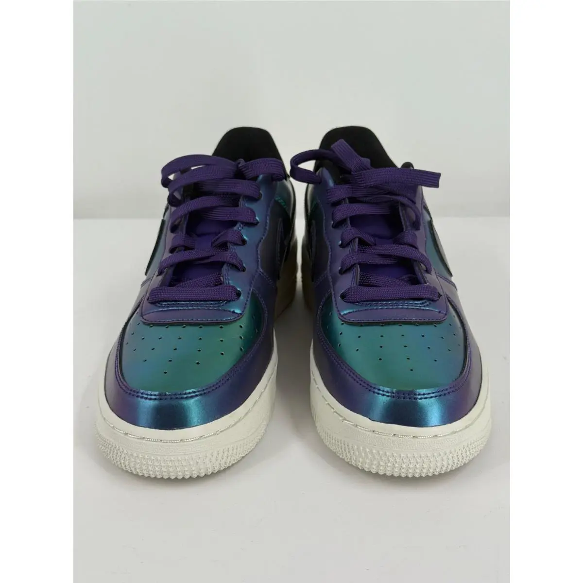 Nike shoes - Nike Air Force 1 Low LV8 GS - Purple/Green 3