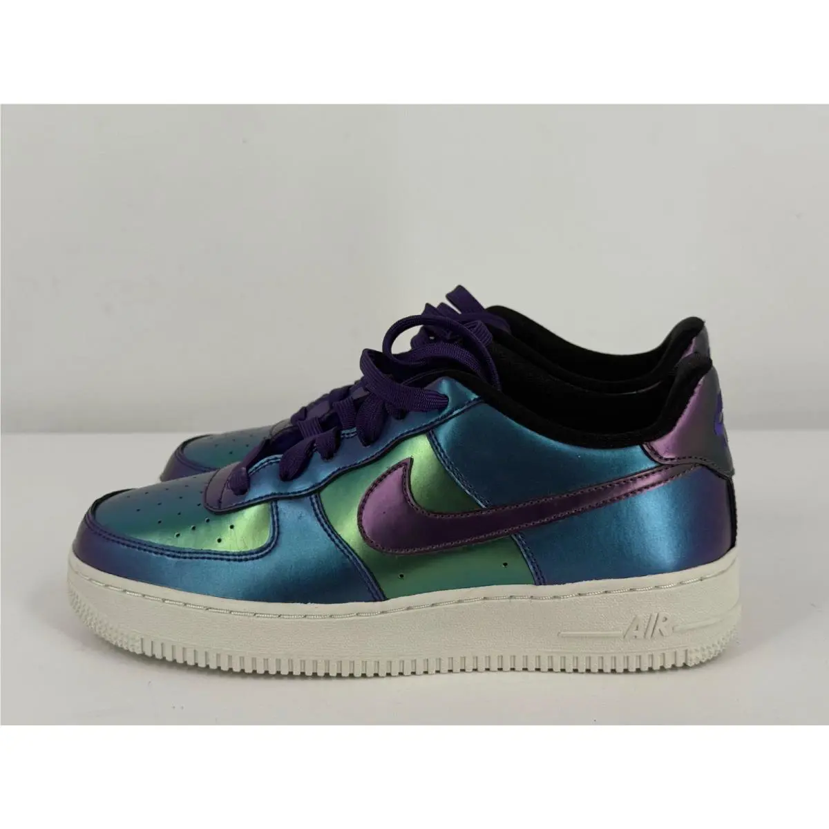 Nike shoes - Nike Air Force 1 Low LV8 GS - Purple/Green 4
