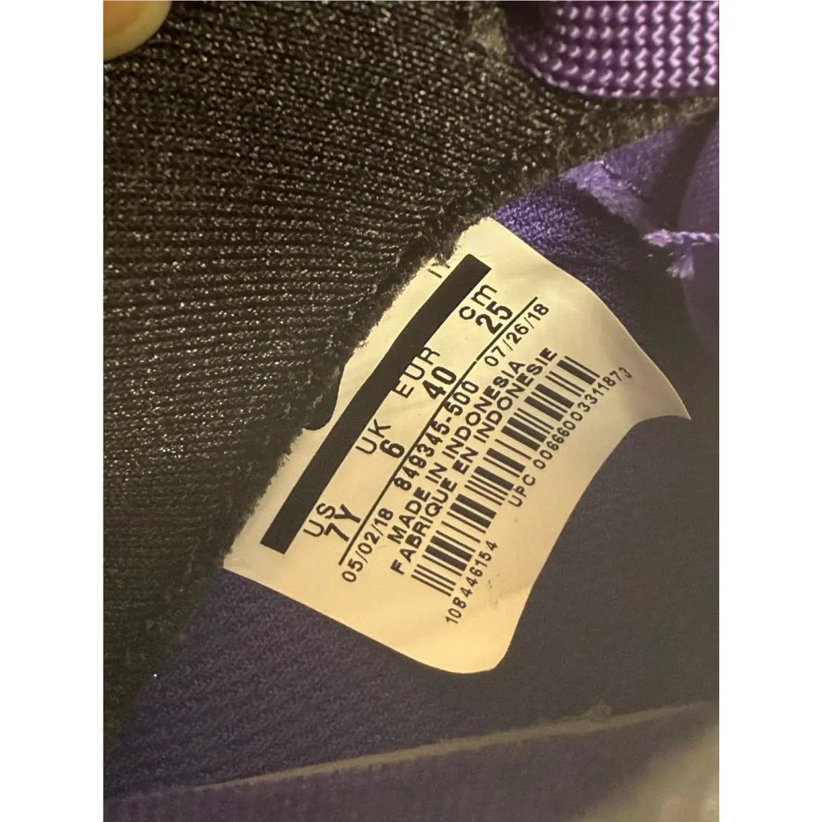 Nike shoes - Nike Air Force 1 Low LV8 GS - Purple/Green 16