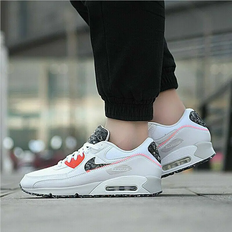 Nike shoes - White/Photon Dust/Bright Crimson 7