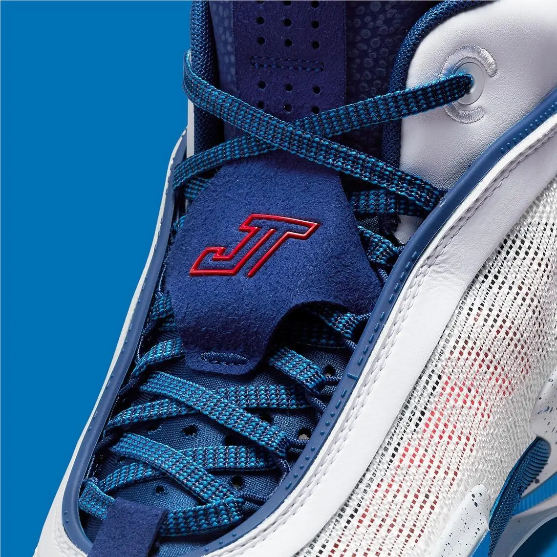 Nike shoes - Air Jordan XXXVI - Air XXXVI - DJ4484-100 - White/Blue Void/Photo Blue/University Red 10