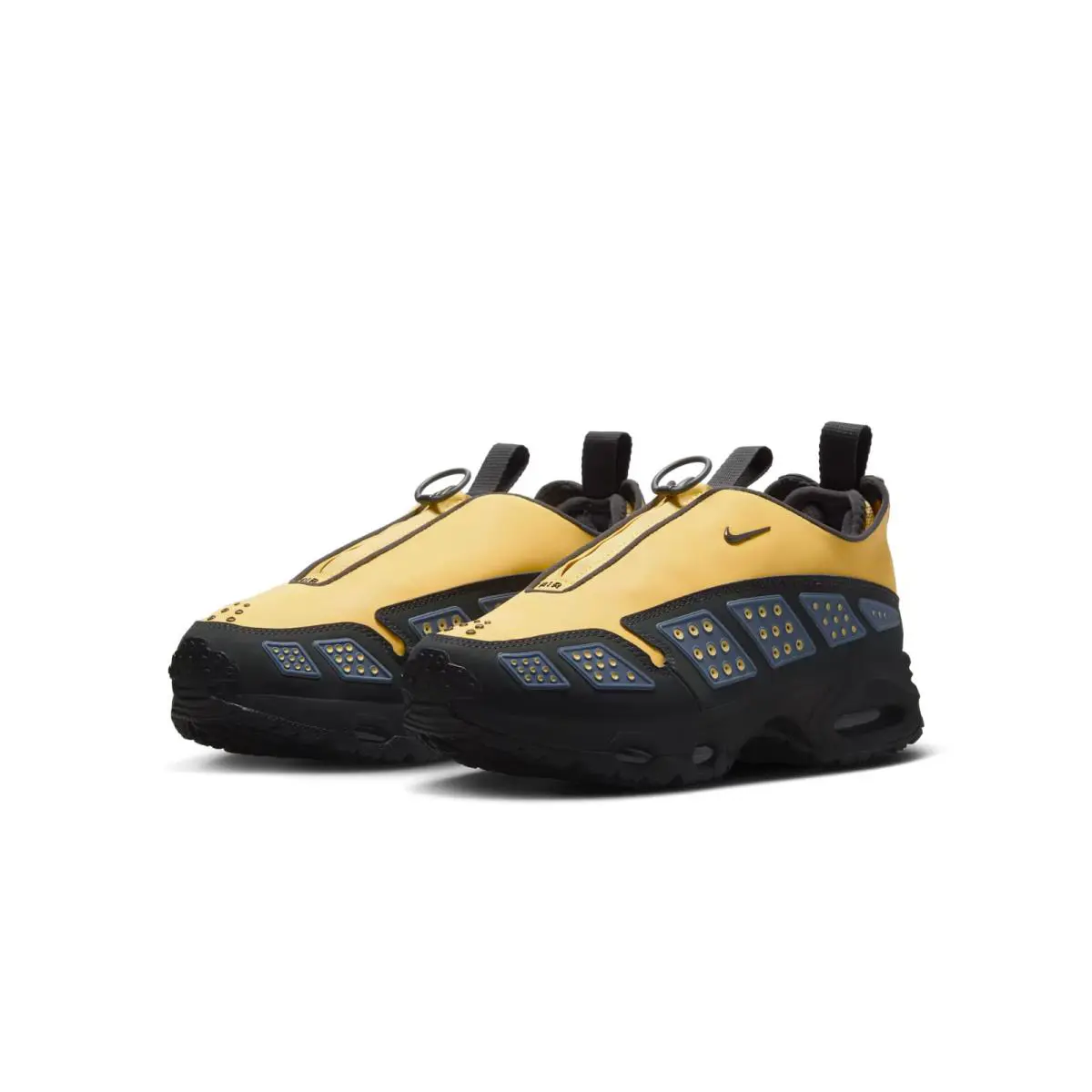 Nike Air Max Sndr Off-noir and Diffused Blue HF1199-700 Womens Size 10.5 Mens 9 - Yellow