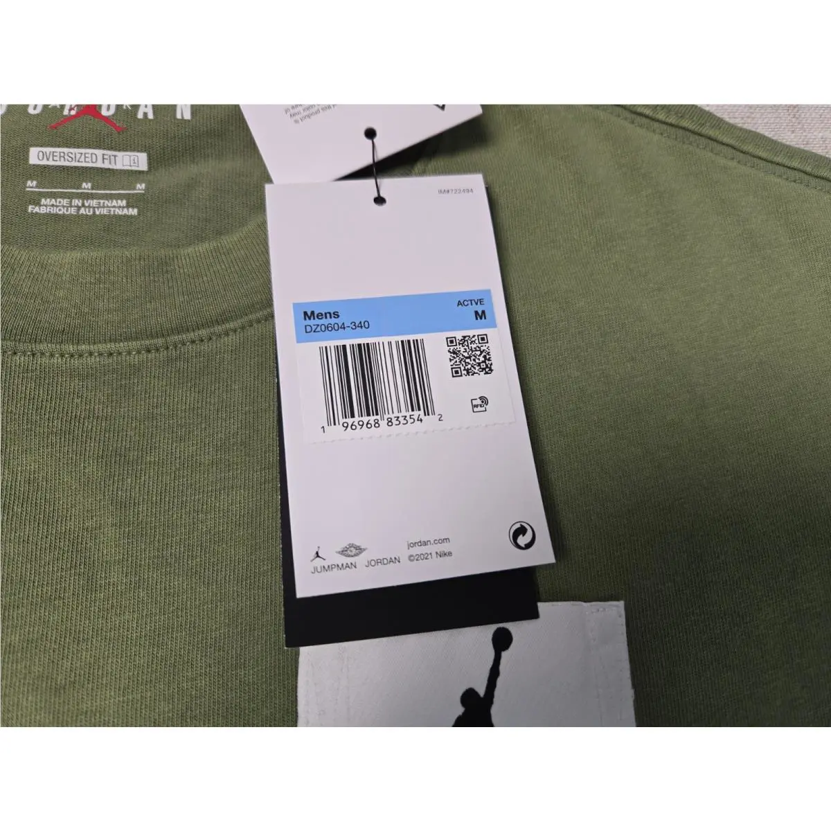 Nike clothing - Green Black 14