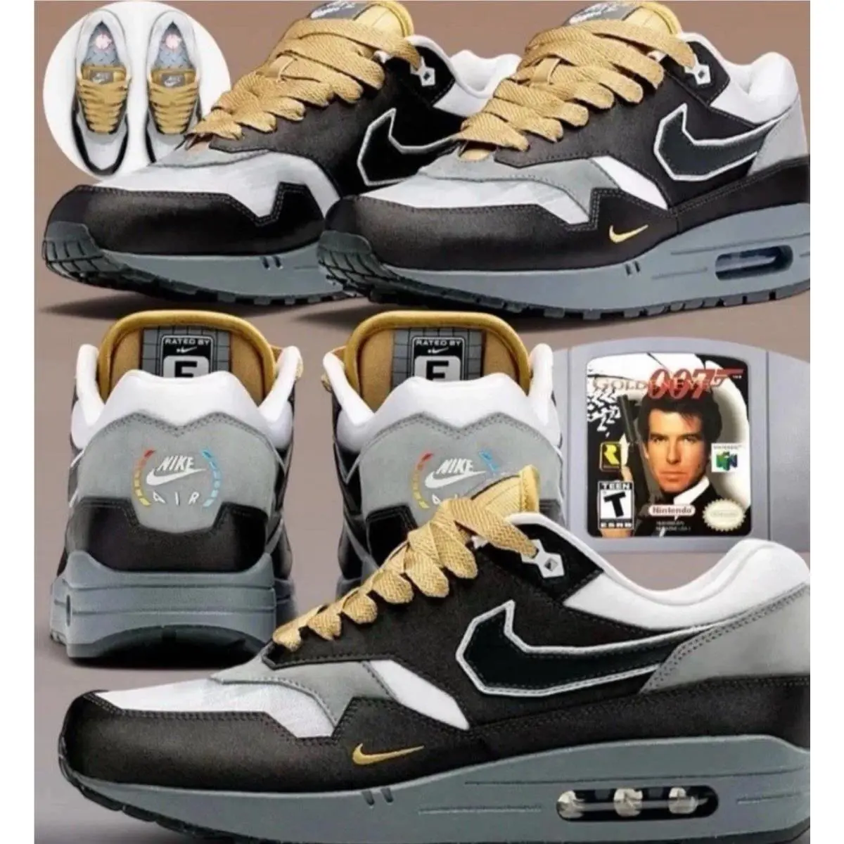 Nike shoes - Nike Air Max 1 - Air Max - Gray 1