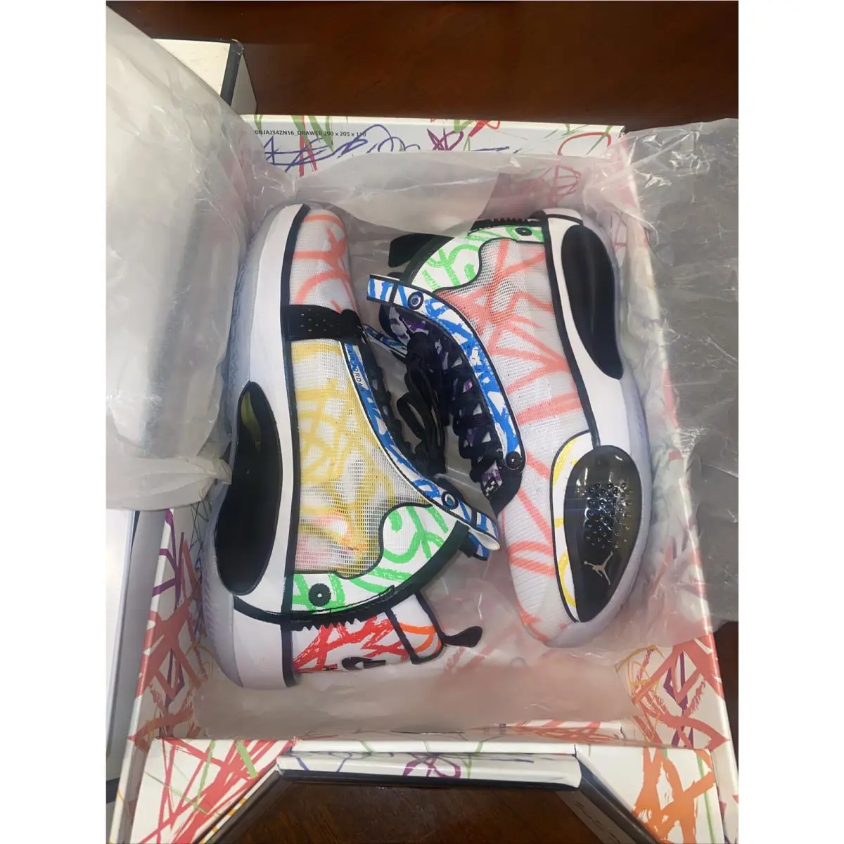 Nike shoes - Air Jordan 34 X Zion Williamson - DA4450-100 - Multicolor (UPC: 194496800043) 0