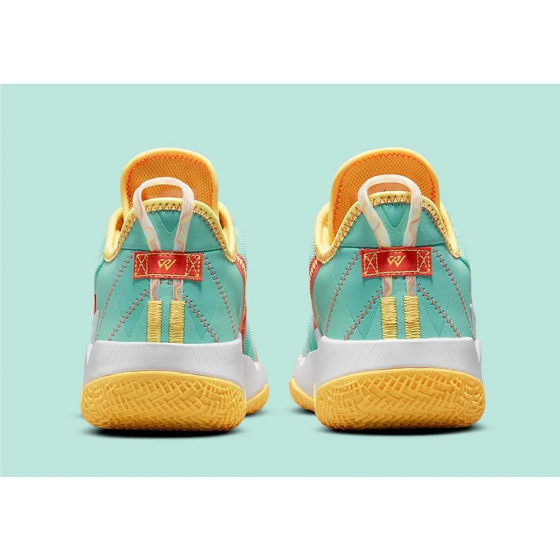Nike shoes - Jordan One Take II Westbrook - CW2457-300 - Tropical Twist/Citron Pulse/White/Turf Orange (UPC: 00194957142927) 12