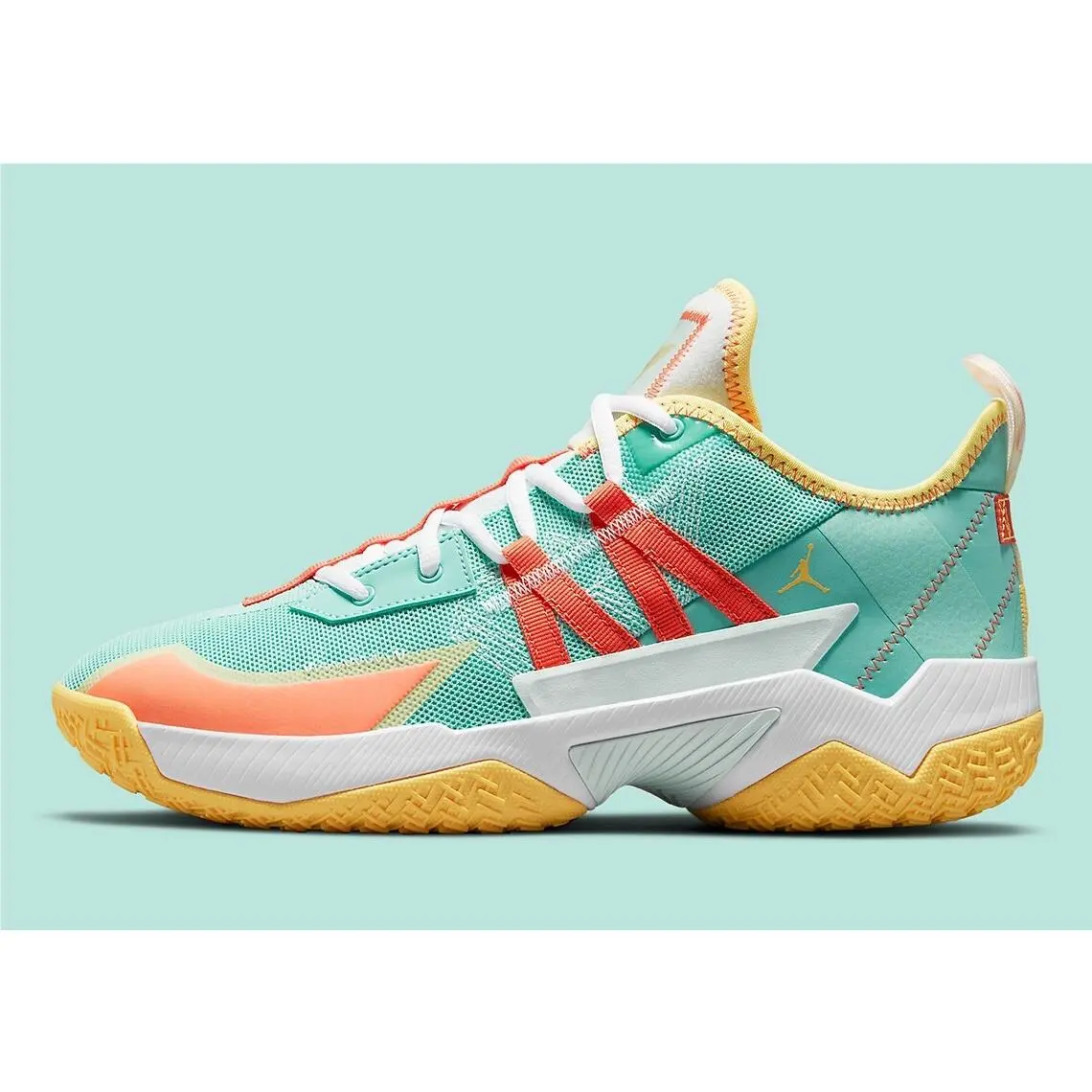 Nike shoes - Jordan One Take II Westbrook - CW2457-300 - Tropical Twist/Citron Pulse/White/Turf Orange (UPC: 00194957142927) 1