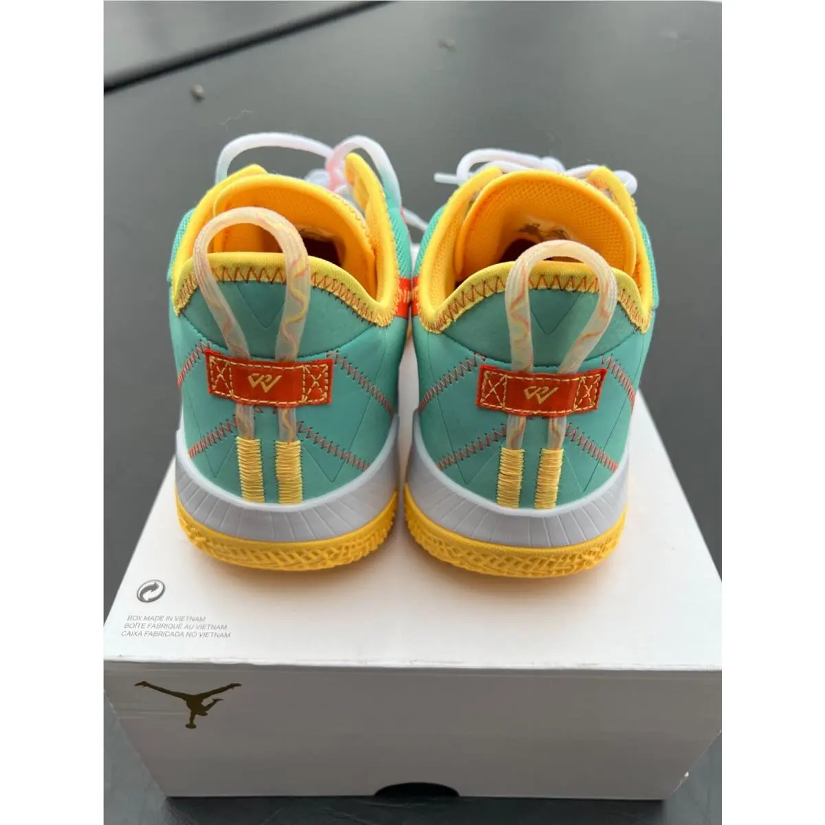 Nike shoes - Jordan One Take II Westbrook - CW2457-300 - Tropical Twist/Citron Pulse/White/Turf Orange (UPC: 00194957142927) 17