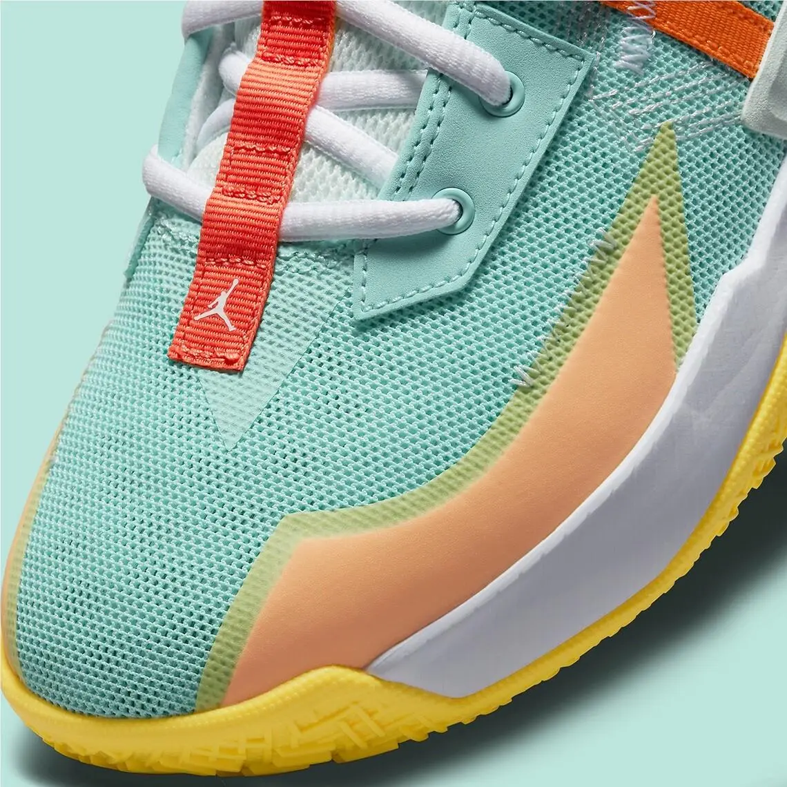 Nike shoes - Jordan One Take II Westbrook - CW2457-300 - Tropical Twist/Citron Pulse/White/Turf Orange (UPC: 00194957142927) 5