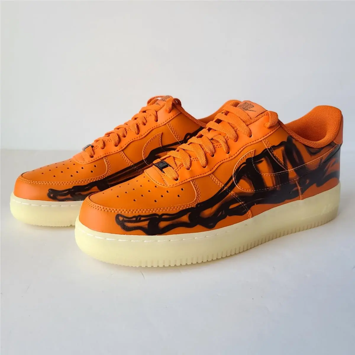 Nike shoes - Nike Air Force 1 - Air Force - CU8067-800 - Orange 1
