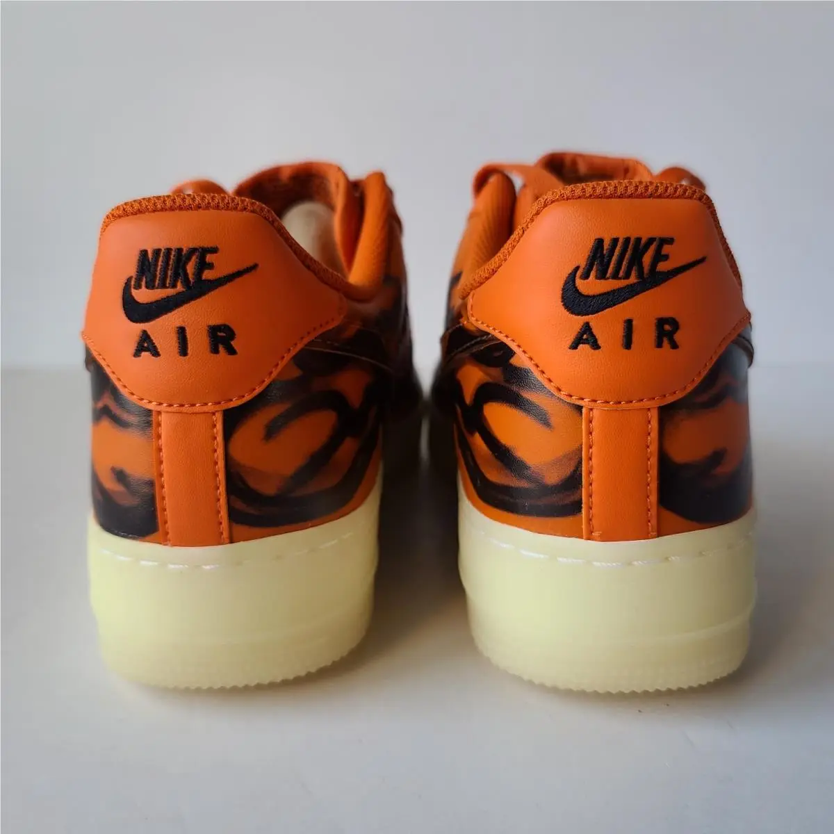Nike shoes - Nike Air Force 1 - Air Force - CU8067-800 - Orange 2