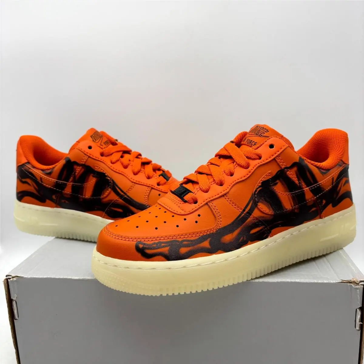 Nike shoes - Nike Air Force 1 Low - CU8067-800 - Orange (UPC: 194953526004) 4