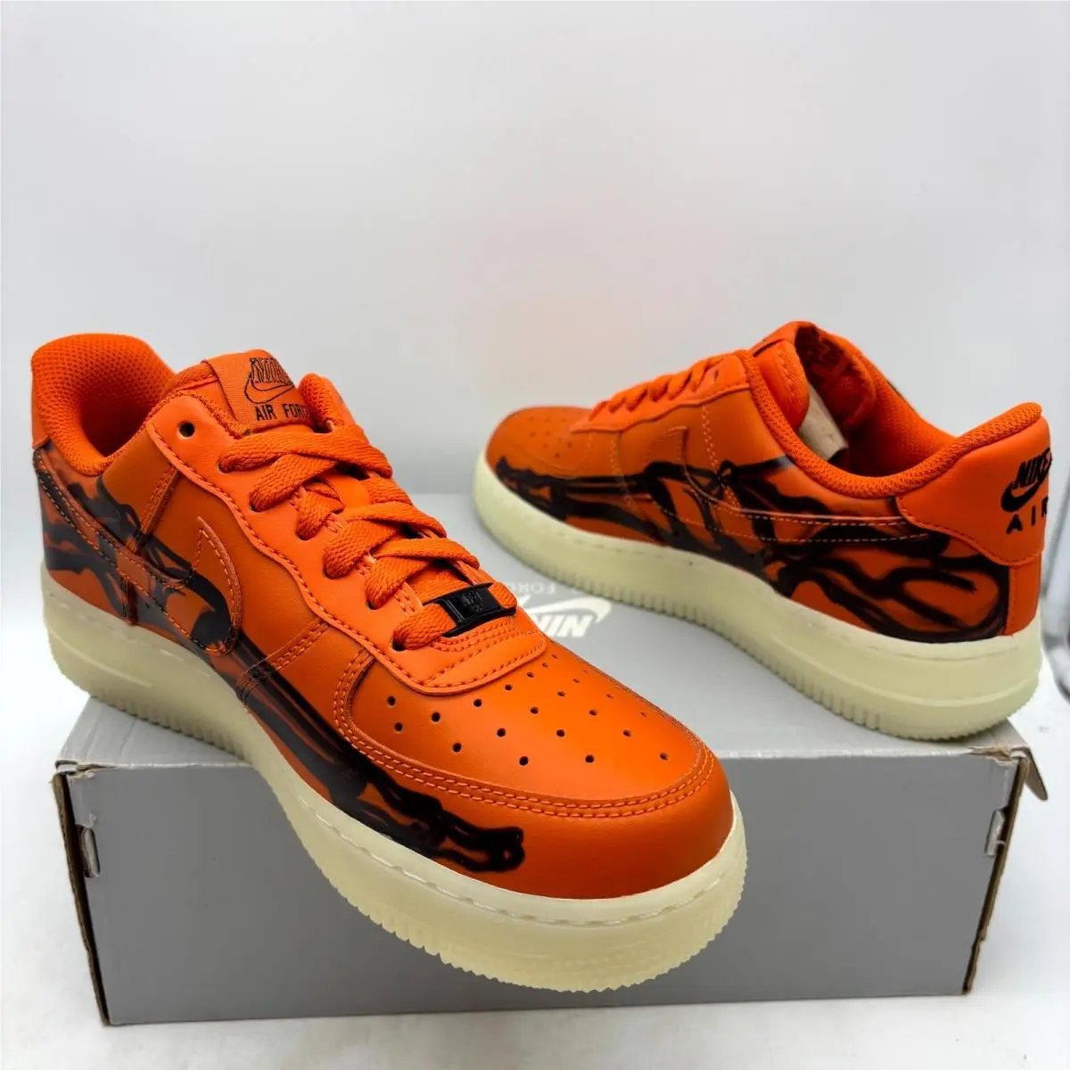 Nike shoes - Nike Air Force 1 Low - CU8067-800 - Orange (UPC: 194953526004) 5