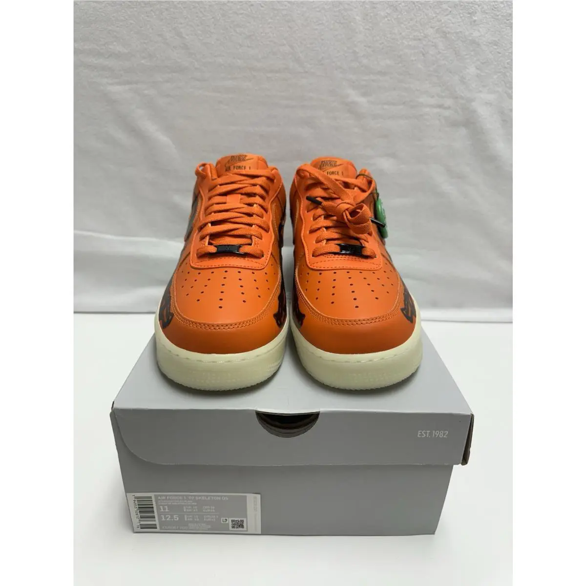 Nike shoes - Nike Air Force 1 Low - CU8067-800 - Orange (UPC: 194953526004) 8