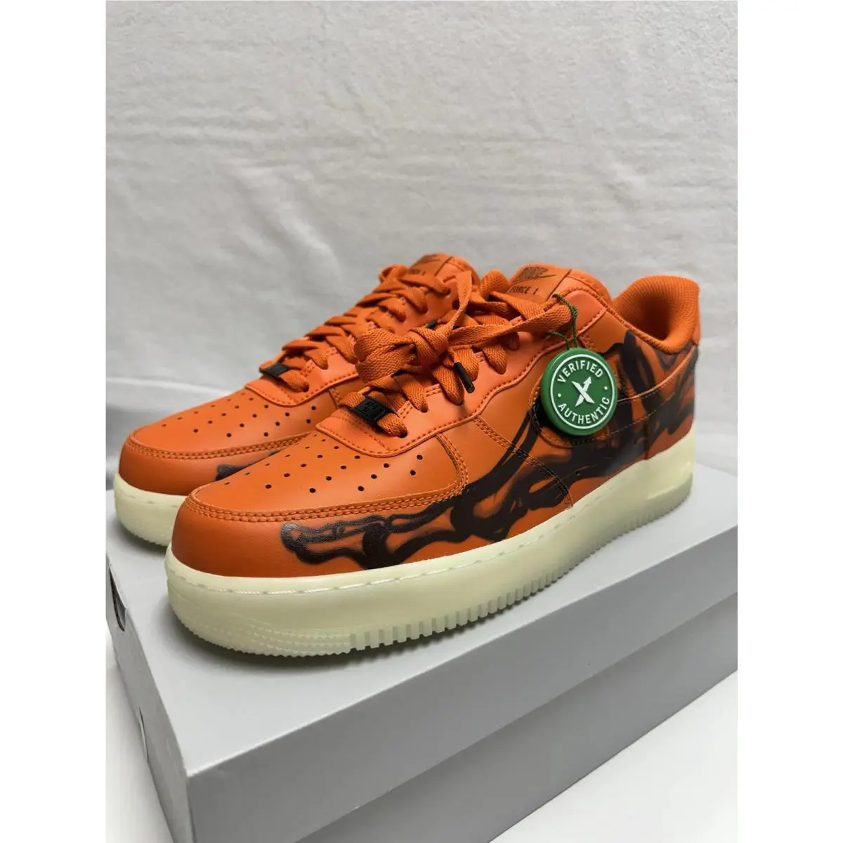 Nike shoes - Nike Air Force 1 Low - CU8067-800 - Orange (UPC: 194953526004) 5